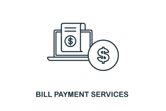 Bill Payment Services Icon: Graphics and Icons for Real Projects