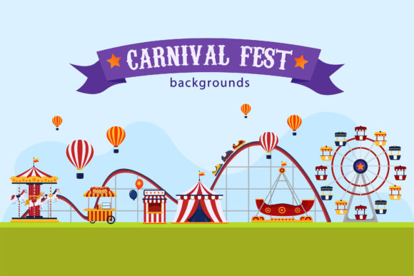 Carnival Fest Background a: Graphics and Backgrounds for Creative Projects