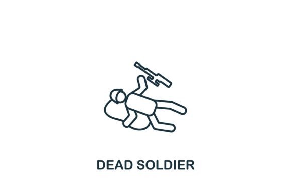 Dead Soldier Icon Graphics and Icons