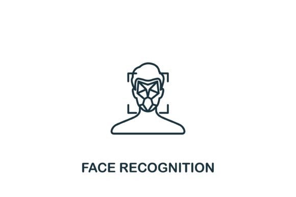 Face Recognition Icon Graphics