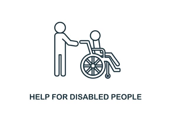 Help for Disabled People Icon