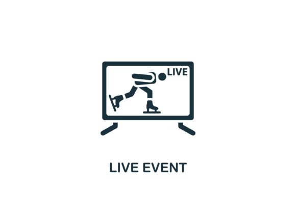 Live Event Icon: Graphics and Icons for Real Projects