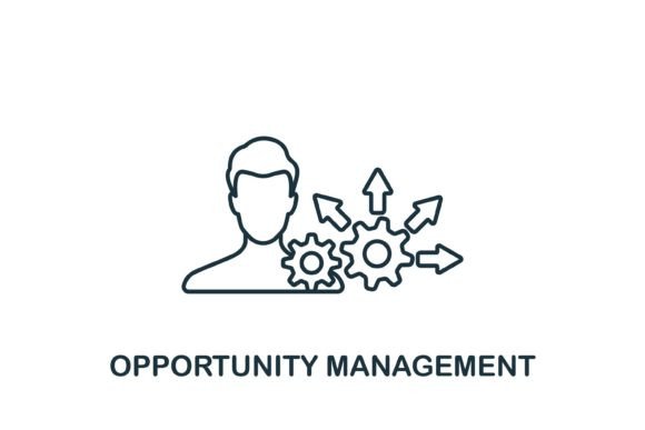 Opportunity Management Icon Graphics and Icons