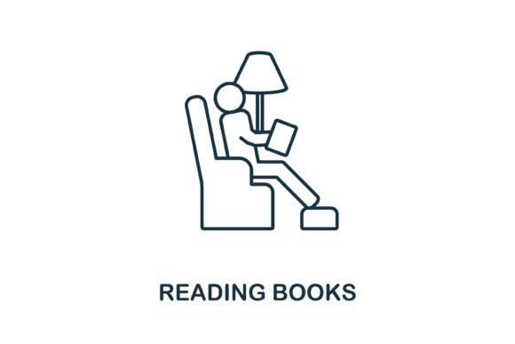 Reading Books Icon Review