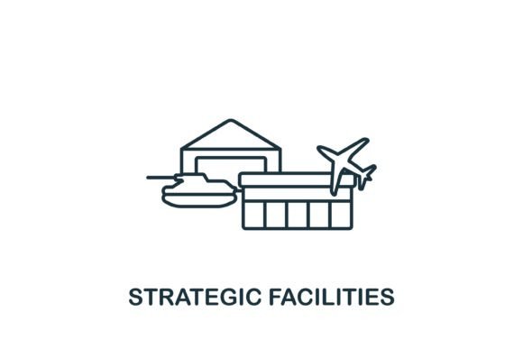 Strategic Facilities Icon Graphics and Icons