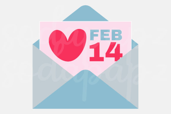 Valentines - Love Letter 4: Graphics & Icons for Branding